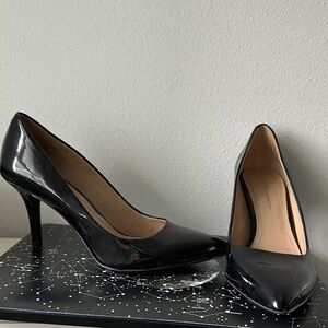 Black Patent Leather Pumps